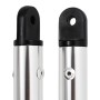 Postes de soporte de toldos bimini para barcos 2 uds aluminio de vidaXL, Accesorios y piezas para embarcaciones - Ref: Foro24...