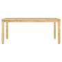 Mesa de comedor Corona madera maciza de pino 180x90x75 cm de vidaXL, Mesas de cocina y de comedor - Ref: Foro24-4005720, Prec...