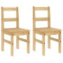Sillas de comedor Panama 2 uds madera maciza pino 40x46x90 cm de vidaXL, Sillas de comedor - Ref: Foro24-4005729, Precio: 106...