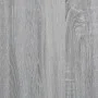 Sonoma gray metal engineered wood bed frame 120x200 cm by vidaXL, Beds and slatted bases - Ref: Foro24-3280155, Price: 138,63...