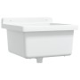 Fregadero lavabo de pared resina blanco 40x40x24 cm de vidaXL, Fregaderos - Ref: Foro24-4002793, Precio: 65,78 €, Descuento: %