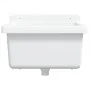 White resin wall-mounted washbasin sink 40x40x24 cm by vidaXL, Sinks - Ref: Foro24-4002793, Price: 69,60 €, Discount: %