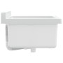 Fregadero lavabo de pared resina blanco 40x40x24 cm de vidaXL, Fregaderos - Ref: Foro24-4002793, Precio: 65,78 €, Descuento: %