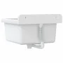 White resin wall-mounted washbasin sink 40x40x24 cm by vidaXL, Sinks - Ref: Foro24-4002793, Price: 69,60 €, Discount: %