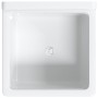 Fregadero lavabo de pared resina blanco 40x40x24 cm de vidaXL, Fregaderos - Ref: Foro24-4002793, Precio: 65,78 €, Descuento: %