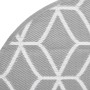 Alfombra de exterior PP gris Ø200 cm de vidaXL, Protectores para exterior - Ref: Foro24-368468, Precio: 42,59 €, Descuento: %