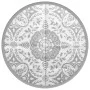 Alfombra de exterior PP gris claro Ø200 cm de vidaXL, Protectores para exterior - Ref: Foro24-368496, Precio: 40,54 €, Descue...