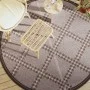 Alfombra de exterior PP marrón Ø200 cm de vidaXL, Protectores para exterior - Ref: Foro24-368480, Precio: 33,09 €, Descuento: %