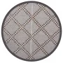 Alfombra de exterior PP marrón Ø200 cm de vidaXL, Protectores para exterior - Ref: Foro24-368480, Precio: 33,09 €, Descuento: %