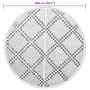 Alfombra de exterior PP marrón Ø200 cm de vidaXL, Protectores para exterior - Ref: Foro24-368480, Precio: 33,09 €, Descuento: %