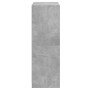 Aparador alto con puertas madera gris hormigón 68x37x109 cm de vidaXL, Aparadores - Ref: Foro24-3295853, Precio: 113,14 €, De...