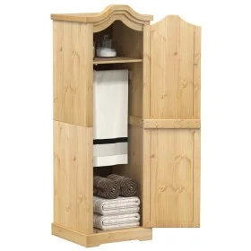 Armario Corona madera maciza de pino 55x52x170 cm de vidaXL, Armarios roperos - Ref: Foro24-4002764, Precio: 181,20 €, Descue...