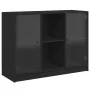 Aparador madera de ingeniería negro 102x37x75,5 cm de vidaXL, Aparadores - Ref: Foro24-3295872, Precio: 102,90 €, Descuento: %