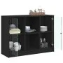Aparador madera de ingeniería negro 102x37x75,5 cm de vidaXL, Aparadores - Ref: Foro24-3295872, Precio: 102,90 €, Descuento: %