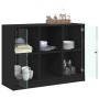 Aparador madera de ingeniería negro 102x37x75,5 cm de vidaXL, Aparadores - Ref: Foro24-3295872, Precio: 104,14 €, Descuento: %