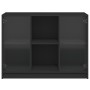 Aparador madera de ingeniería negro 102x37x75,5 cm de vidaXL, Aparadores - Ref: Foro24-3295872, Precio: 104,14 €, Descuento: %