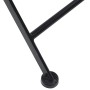 Sillas de bistró plegables 2 uds cerámica negro y blanco de vidaXL, Sillas de jardín - Ref: Foro24-4003405, Precio: 141,57 €,...