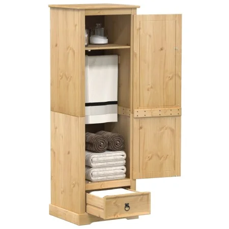 Armario Corona madera maciza de pino 55x50x170 cm de vidaXL, Armarios roperos - Ref: Foro24-4002766, Precio: 203,74 €, Descue...
