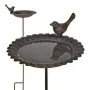 HI Bebedero/bañera para pájaros de hierro fundido marrón de HI, Pilas para pájaros - Ref: Foro24-429171, Precio: 28,23 €, Des...