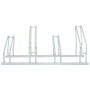 Soporte para 4 bicicletas suelo independiente acero galvanizado de vidaXL, Bases y soportes para almacenar bicicletas - Ref: ...