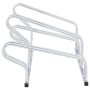 Soporte para 4 bicicletas suelo independiente acero galvanizado de vidaXL, Bases y soportes para almacenar bicicletas - Ref: ...
