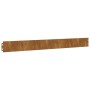 Bordes de césped acero corten flexible 10 piezas 10x103 cm de vidaXL, Recortadoras de césped - Ref: Foro24-821890, Precio: 69...