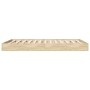 Estructura de cama madera de ingeniería roble Sonoma 120x200 cm de vidaXL, Camas y somieres - Ref: Foro24-842030, Precio: 83,...