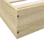 Estructura de cama madera de ingeniería roble Sonoma 120x200 cm de vidaXL, Camas y somieres - Ref: Foro24-842030, Precio: 83,...