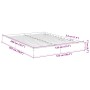 Estructura de cama madera de ingeniería roble ahumado 120x200cm de vidaXL, Camas y somieres - Ref: Foro24-842032, Precio: 86,...