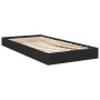 Estructura de cama madera de ingeniería negra 90x200 cm de vidaXL, Camas y somieres - Ref: Foro24-842064, Precio: 69,85 €, De...