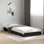 Estructura de cama madera de ingeniería negra 90x200 cm de vidaXL, Camas y somieres - Ref: Foro24-842064, Precio: 69,85 €, De...