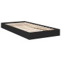 Estructura de cama madera de ingeniería negra 90x200 cm de vidaXL, Camas y somieres - Ref: Foro24-842064, Precio: 69,85 €, De...