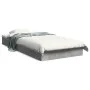 Concrete gray engineered wood bed frame 90x200cm by vidaXL, Beds and slatted bases - Ref: Foro24-842066, Price: 65,92 €, Disc...