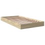 Estructura de cama madera de ingeniería roble Sonoma 90x190 cm de vidaXL, Camas y somieres - Ref: Foro24-842072, Precio: 73,2...