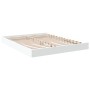 Estructura de cama madera de ingeniería blanca 160x200 cm de vidaXL, Camas y somieres - Ref: Foro24-842007, Precio: 108,40 €,...