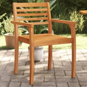 Garden chairs 2 pcs solid acacia wood 59x55x85 cm by vidaXL, Garden chairs - Ref: Foro24-4004912, Price: 125,05 €, Discount: %