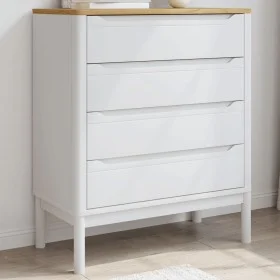 FLORO chest of drawers solid white pine wood by vidaXL, Drawers - Ref: Foro24-374009, Price: 154,29 €, Discount: %