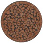 Juego de bistró de mosaico de hierro y cerámica terracota de vidaXL, Conjuntos de jardín - Ref: Foro24-3216352, Precio: 222,3...