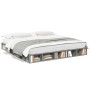 Estructura de cama madera de ingeniería gris Sonoma 200x200 cm de vidaXL, Camas y somieres - Ref: Foro24-3280452, Precio: 164...