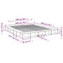 Estructura de cama madera de ingeniería gris Sonoma 200x200 cm de vidaXL, Camas y somieres - Ref: Foro24-3280452, Precio: 164...