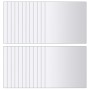 Azulejos de espejo 48 unidades cuadrados vidrio de vidaXL, Espejos - Ref: Foro24-3051490, Precio: 85,97 €, Descuento: %