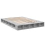 Estructura de cama madera de ingeniería gris hormigón 150x200cm de vidaXL, Camas y somieres - Ref: Foro24-3280471, Precio: 15...