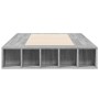 Estructura de cama madera de ingeniería gris Sonoma 90x200 cm de vidaXL, Camas y somieres - Ref: Foro24-3280522, Precio: 150,...