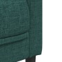Sofá de 2 plazas tela verde oscuro de vidaXL, Sofás - Ref: Foro24-372608, Precio: 320,24 €, Descuento: %