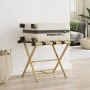 Soporte plegable para maletas bambú 62x42x50,5 cm de vidaXL, Portaequipajes y soportes para maletas - Ref: Foro24-366453, Pre...