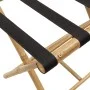 Soporte plegable para maletas bambú 62x42x50,5 cm de vidaXL, Portaequipajes y soportes para maletas - Ref: Foro24-366453, Pre...