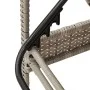 Sun lounger with light gray synthetic rattan cushion 63x200x81 cm by vidaXL, Loungers - Ref: Foro24-368304, Price: 165,79 €, ...