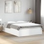 Estructura de cama madera de ingeniería blanca 120x190 cm de vidaXL, Camas y somieres - Ref: Foro24-3281042, Precio: 129,30 €...