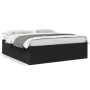 Estructura de cama madera de ingeniería negra 180x200 cm de vidaXL, Camas y somieres - Ref: Foro24-3280903, Precio: 168,43 €,...