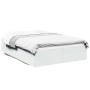 Estructura de cama madera de ingeniería blanca 140x190 cm de vidaXL, Camas y somieres - Ref: Foro24-3281028, Precio: 127,49 €...
